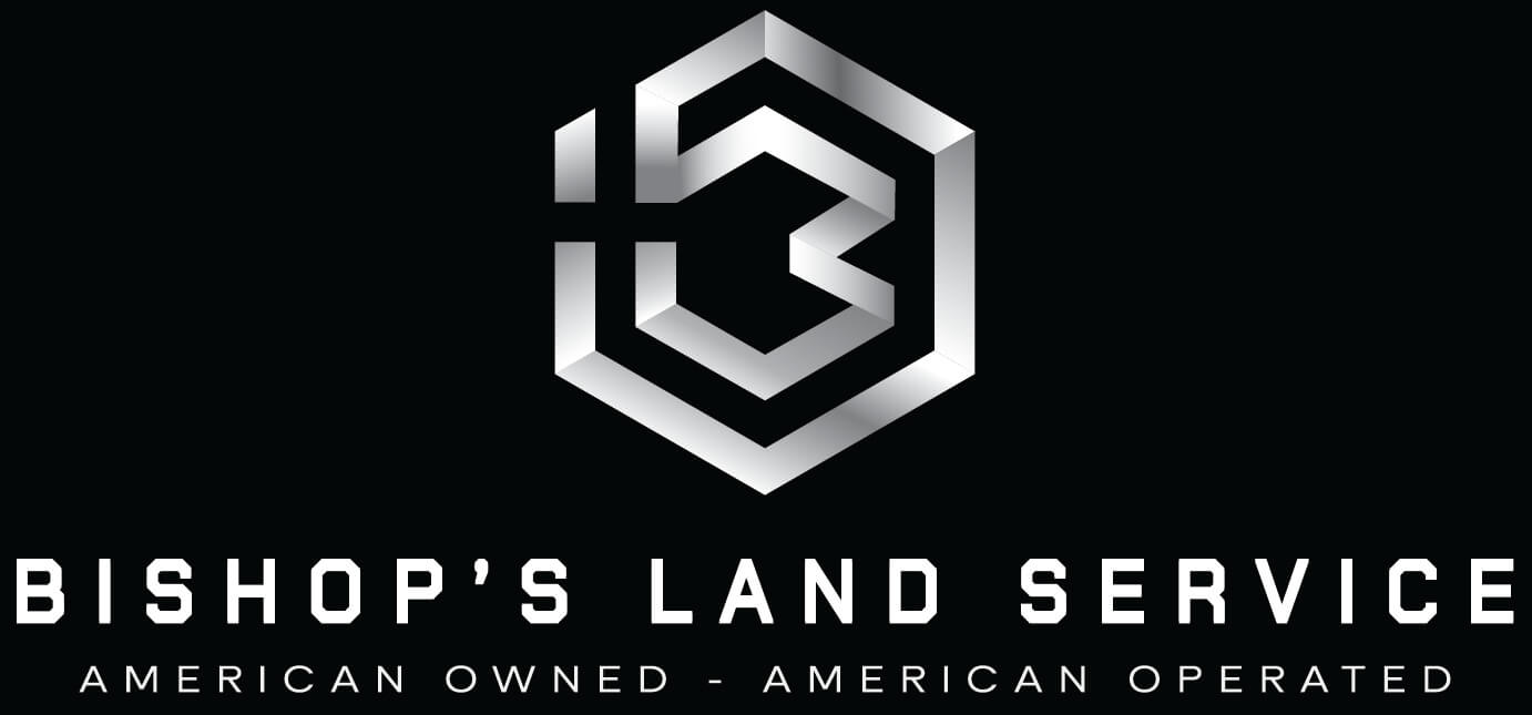 Bishop's Land Service Logo w/Black Background