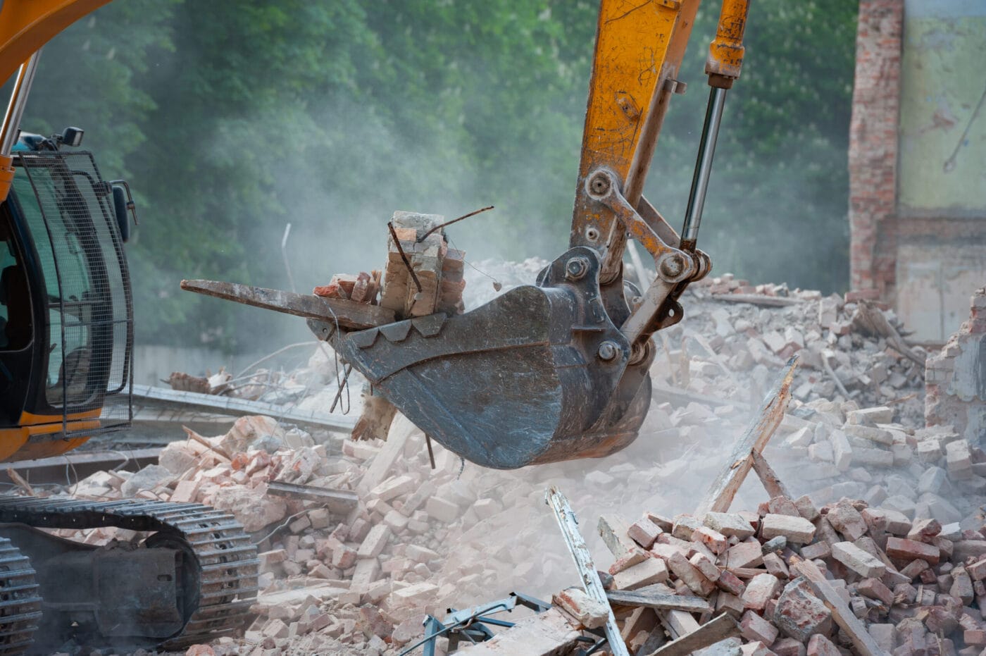 Demolition of building