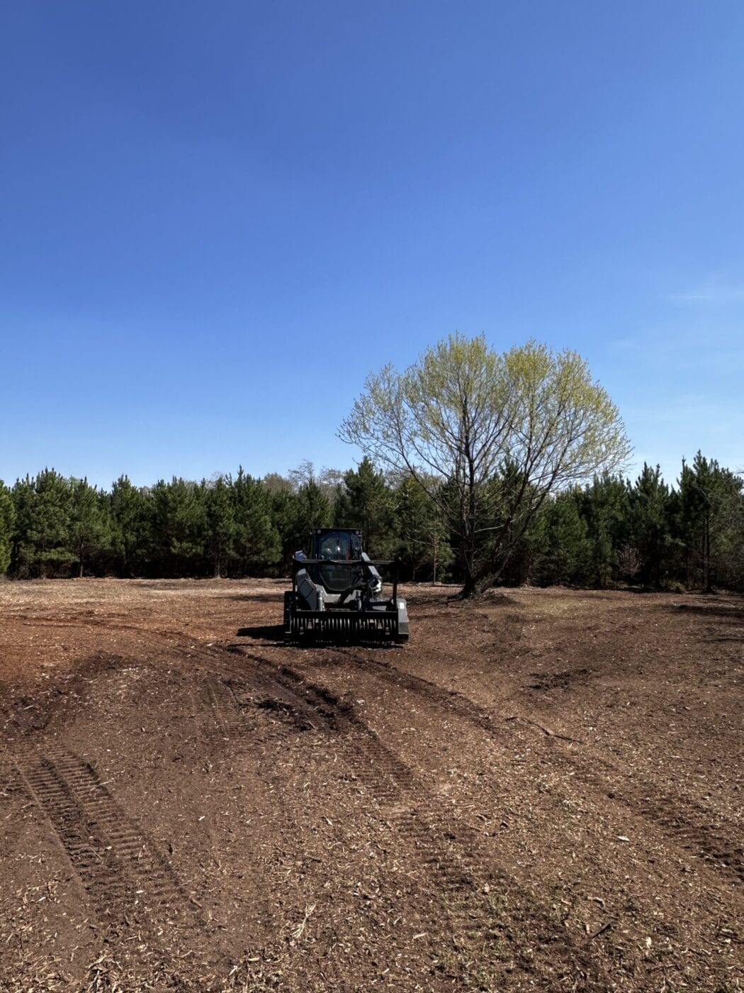 Machinery used for land clearing